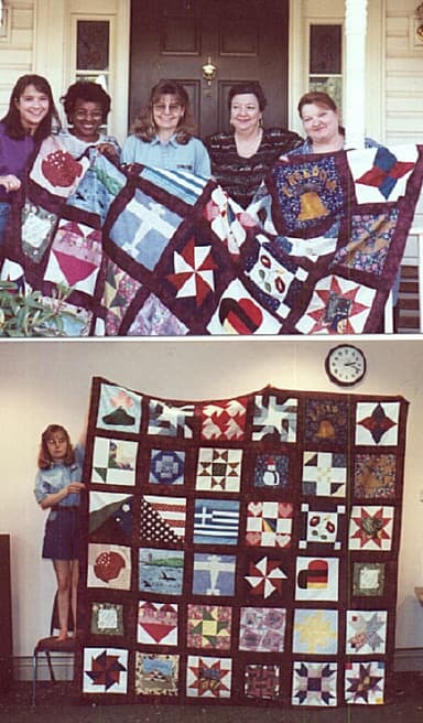International Breast Cancer Awareness Quilt