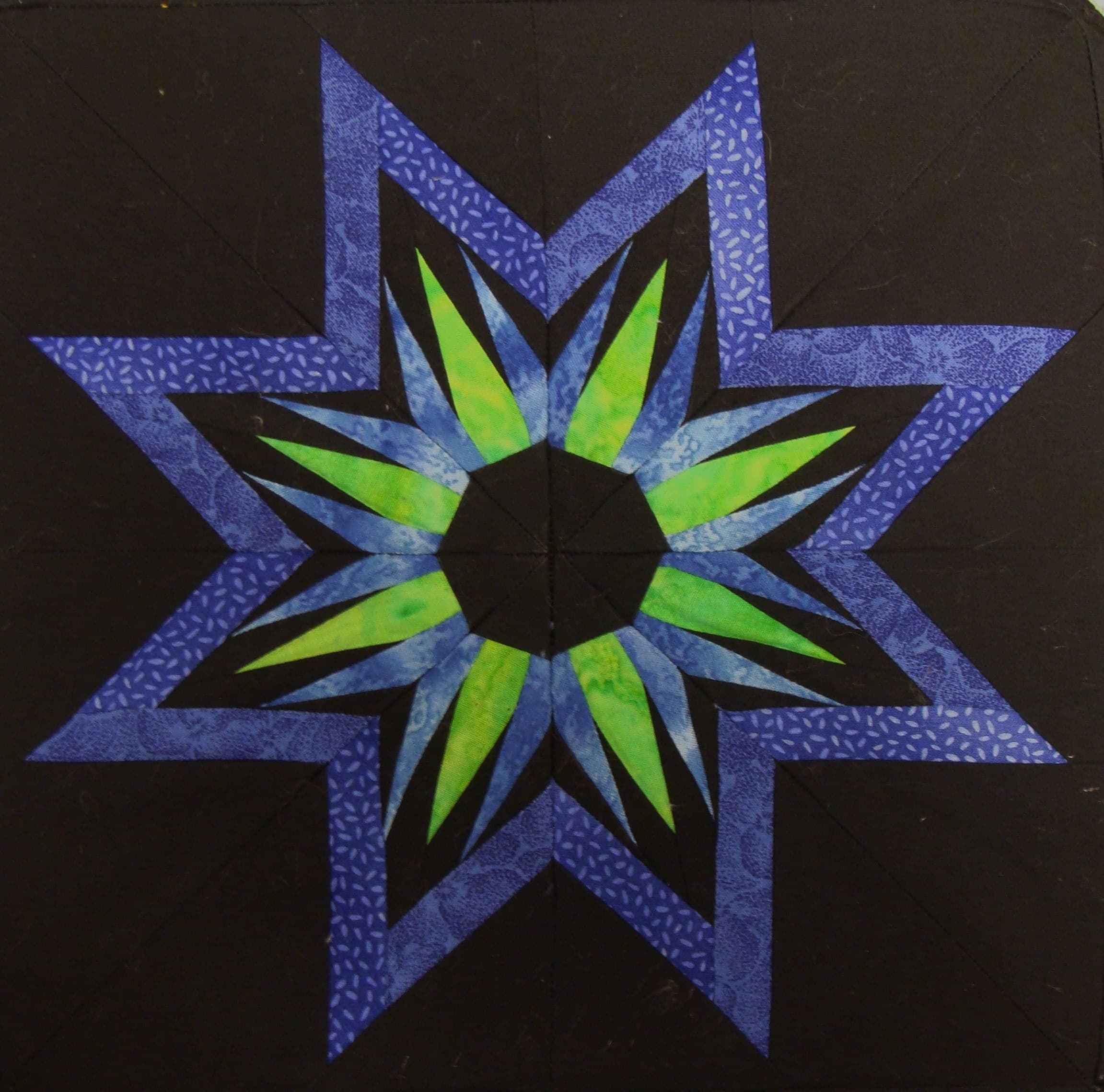 NF22 — Carol Doak Stars quilt block