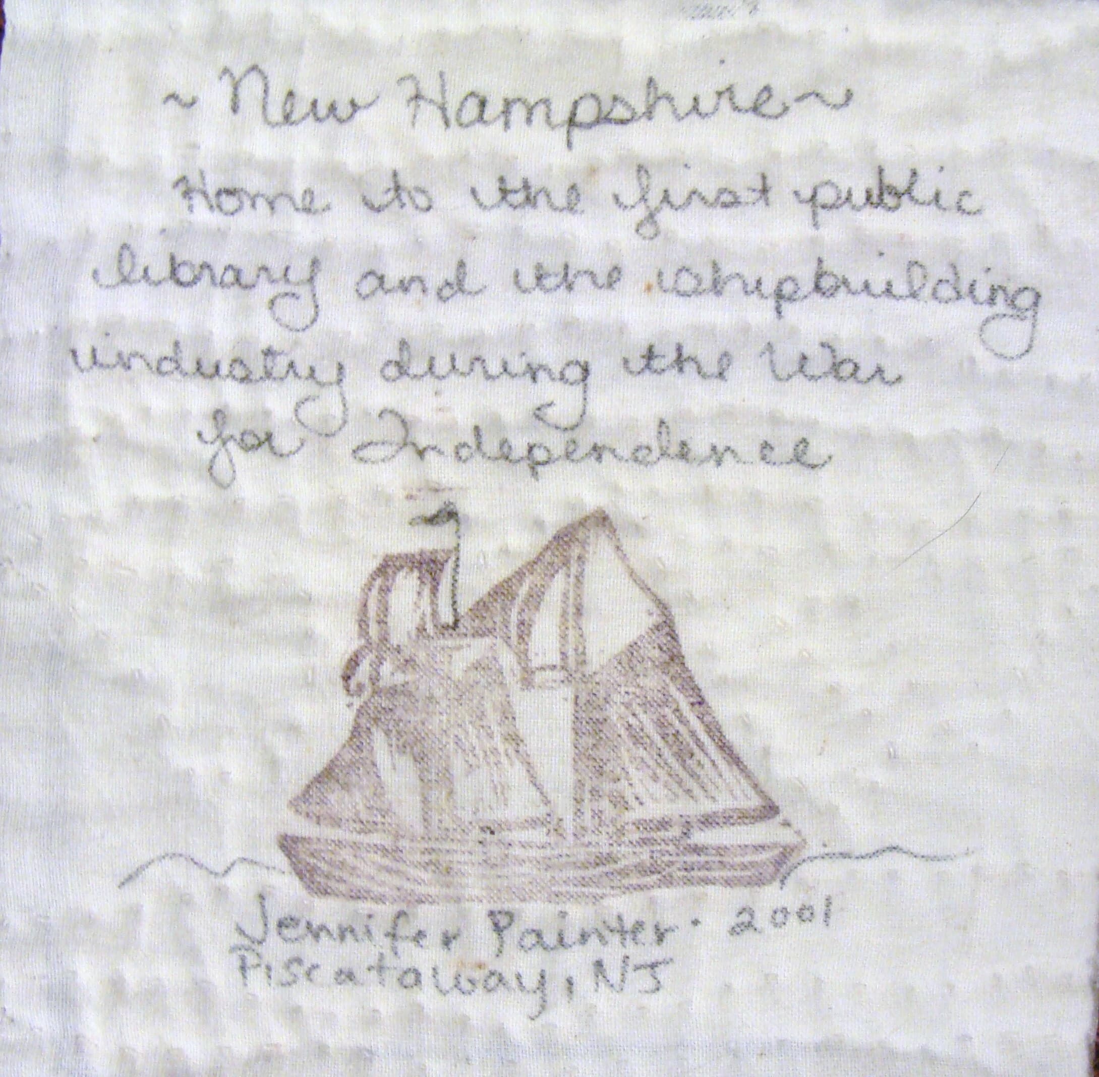 New Hampshire Shipbuilding Indsutry and First Library History