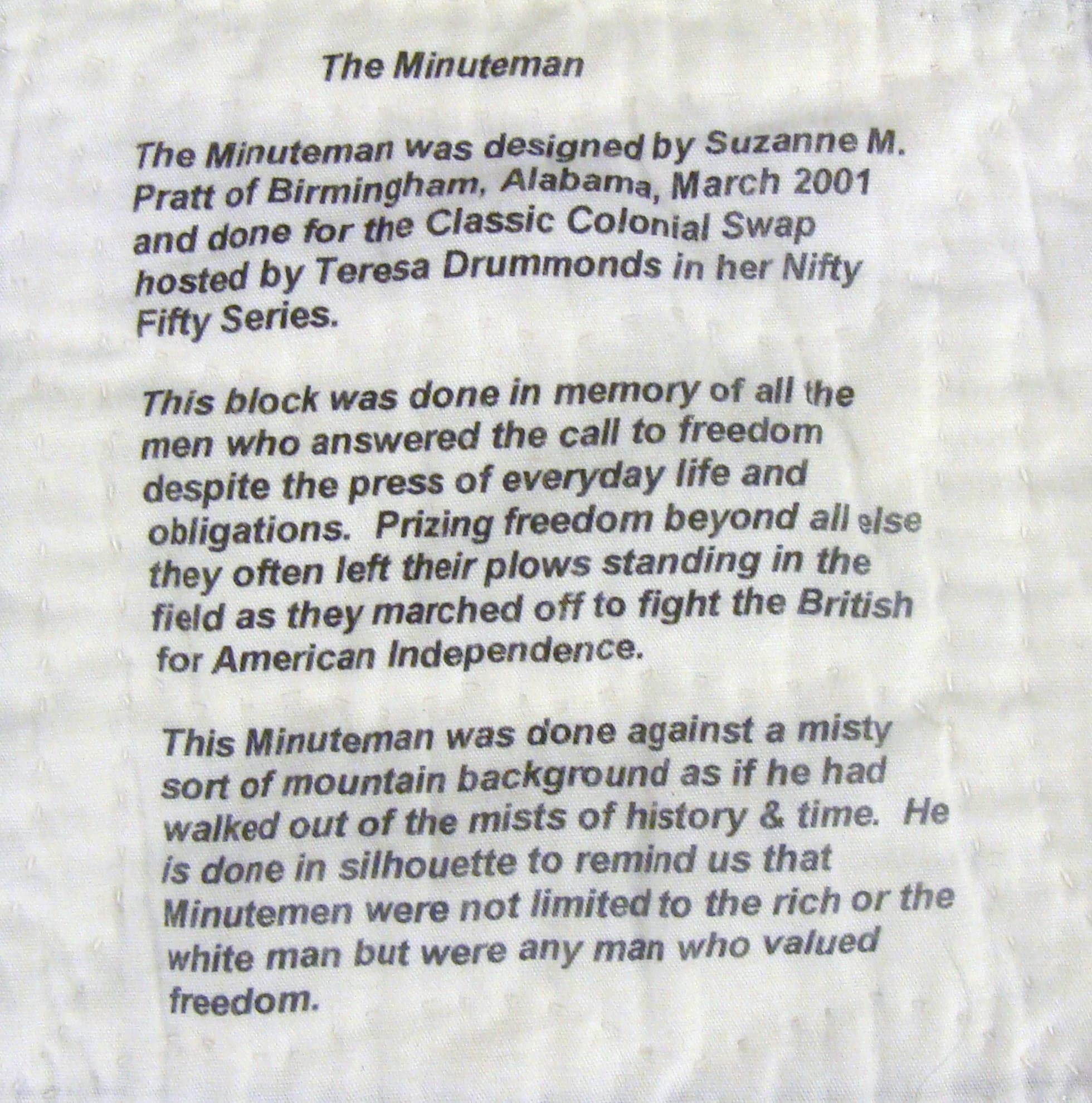 Massachusetts Minutemen HIstory