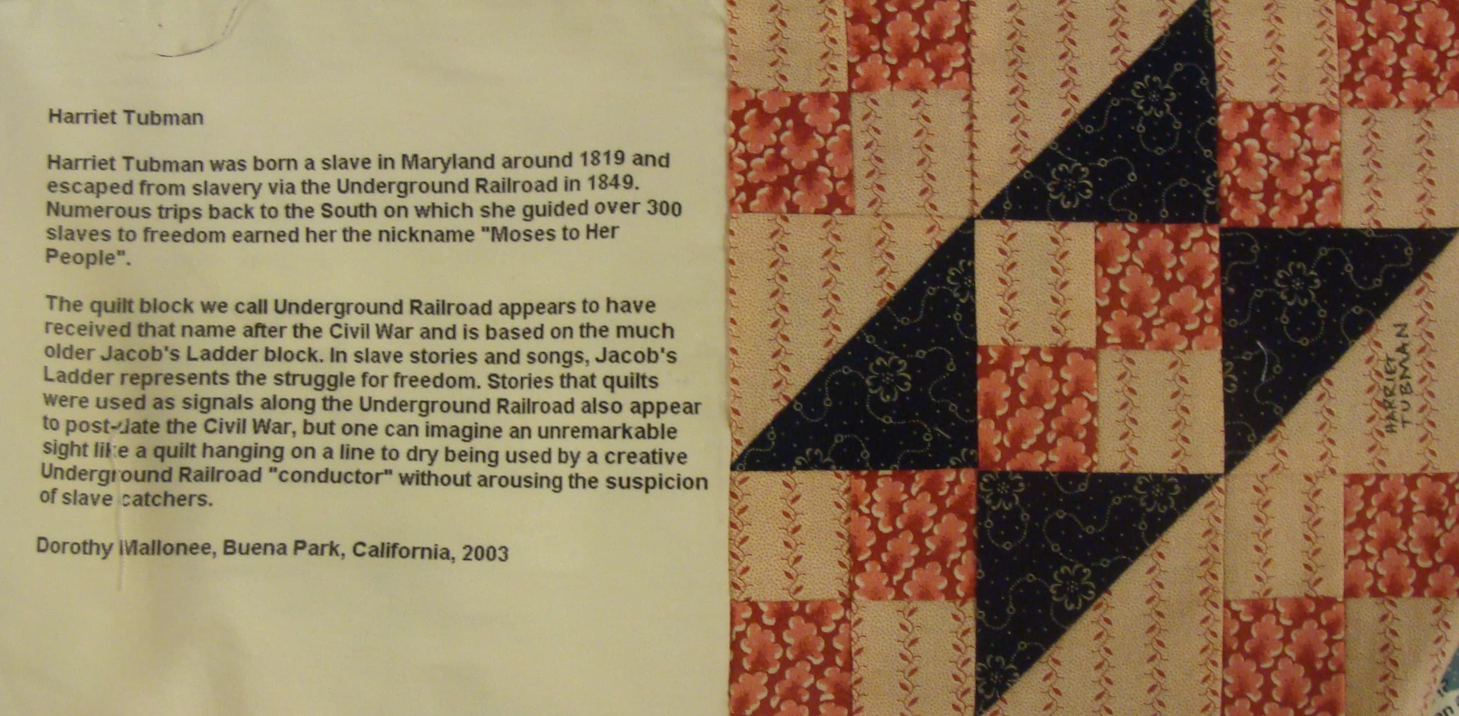 Underground Railroad Harriet Tubman Maryland