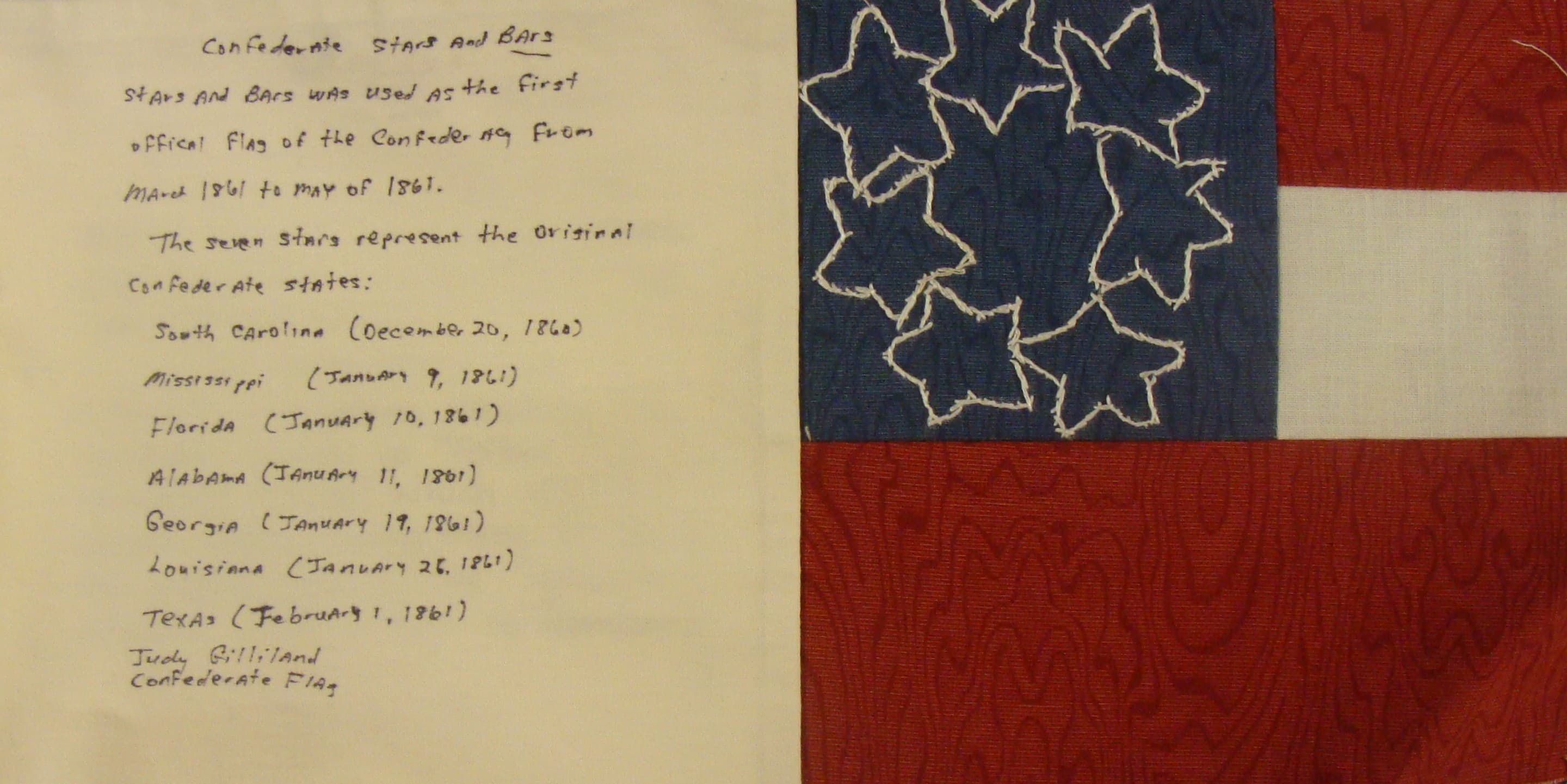 Confederate Stars and Bars Tennessee