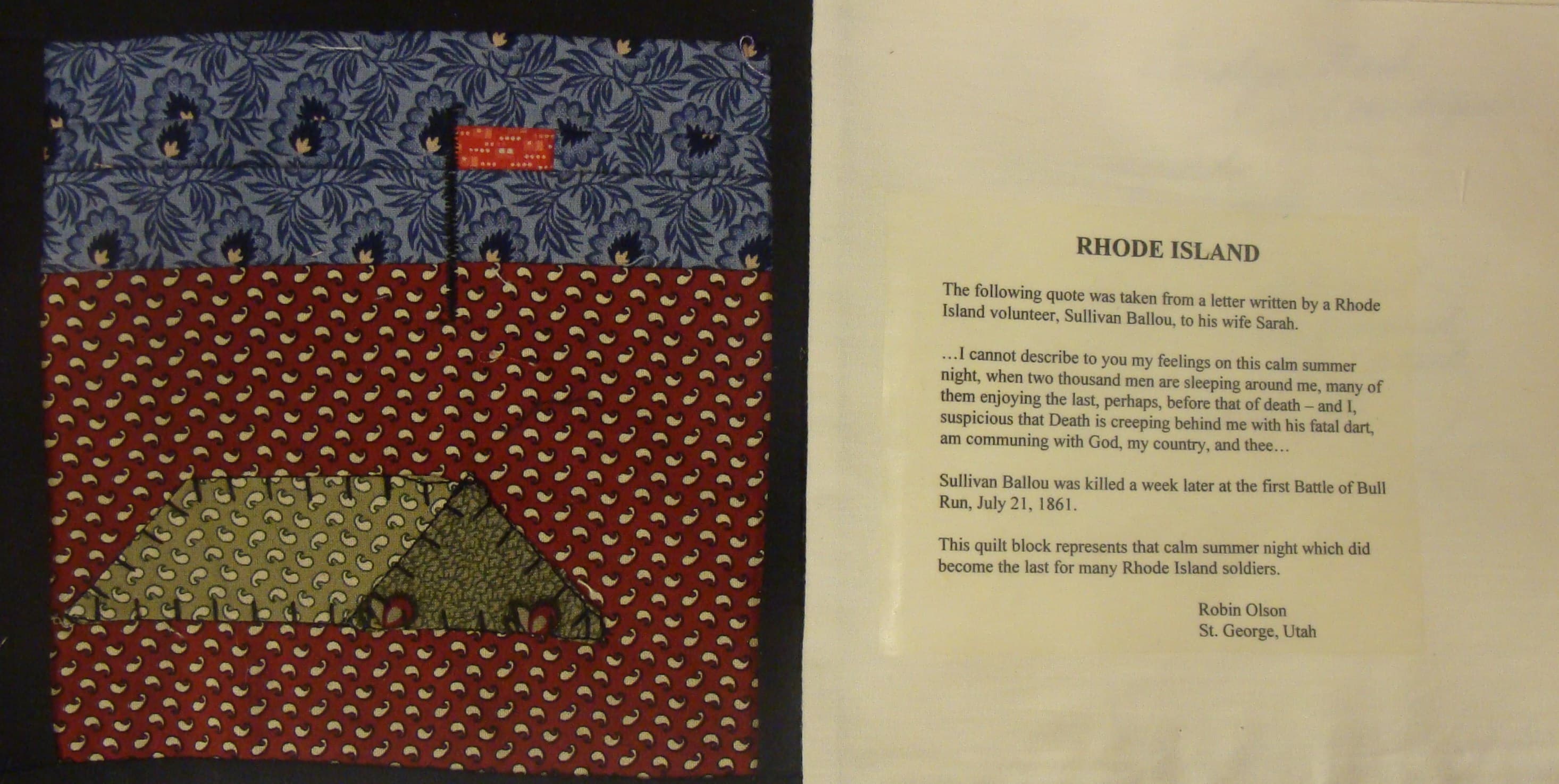 A Soldiers Letter Rhode Island