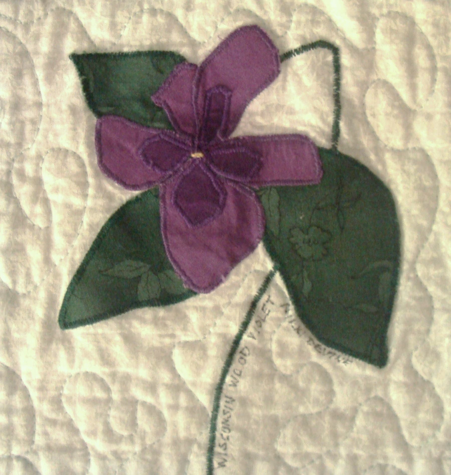 NF18 — State Flowers quilt block