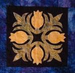 Hawaii — Pineapple in Batiks (NF12)