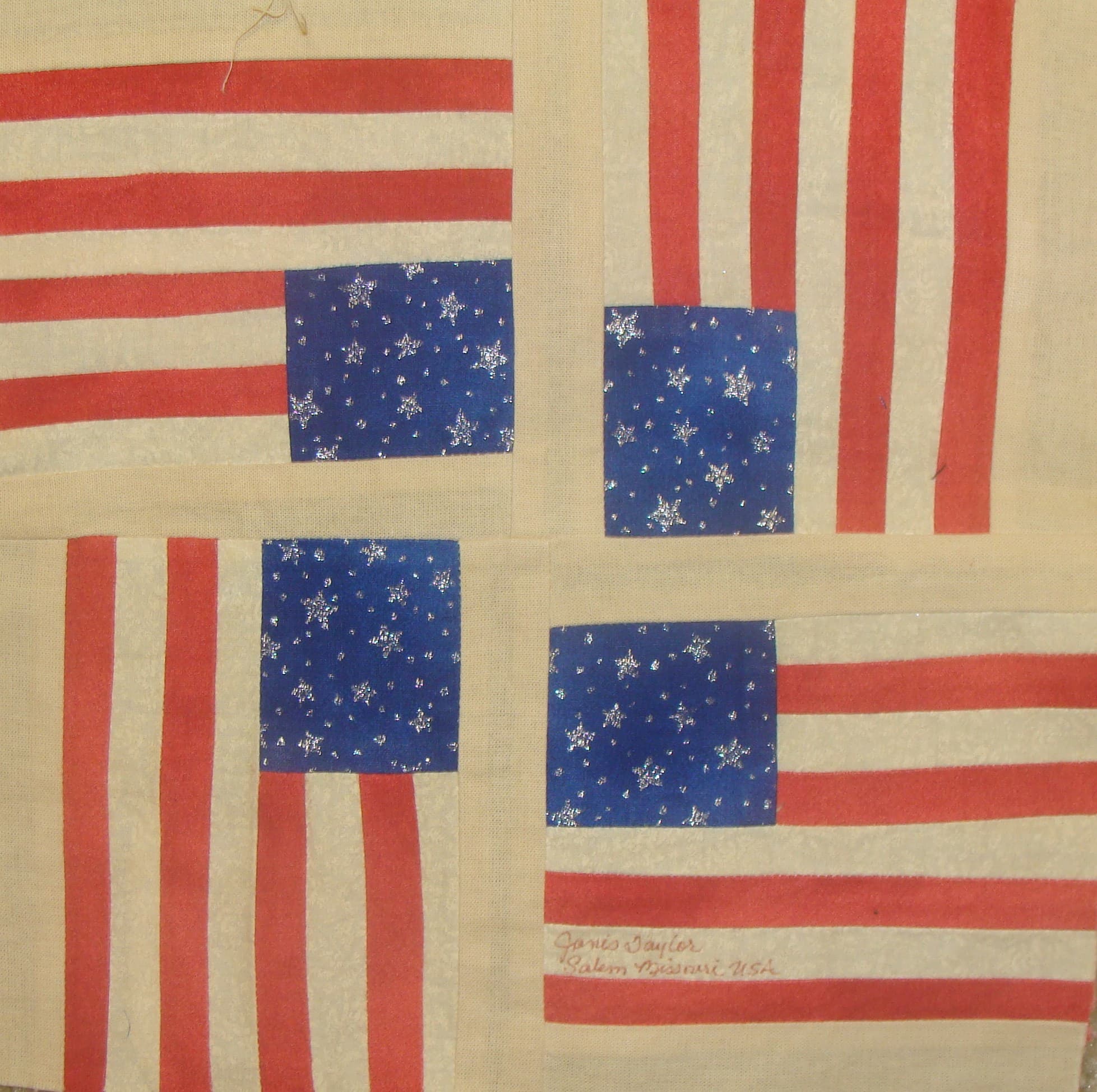 USA Flag by Janis
