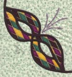 Mardi Gras Mask by Sheryl