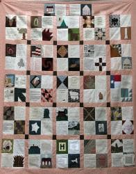 Civil War charity quilt