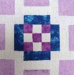 NF4 — Blue, Plum & White