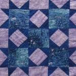 NF4 — Blue, Plum & White