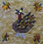 NF3 — Burgundy, Blue & Cream