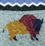 NF3 — Burgundy, Blue & Cream