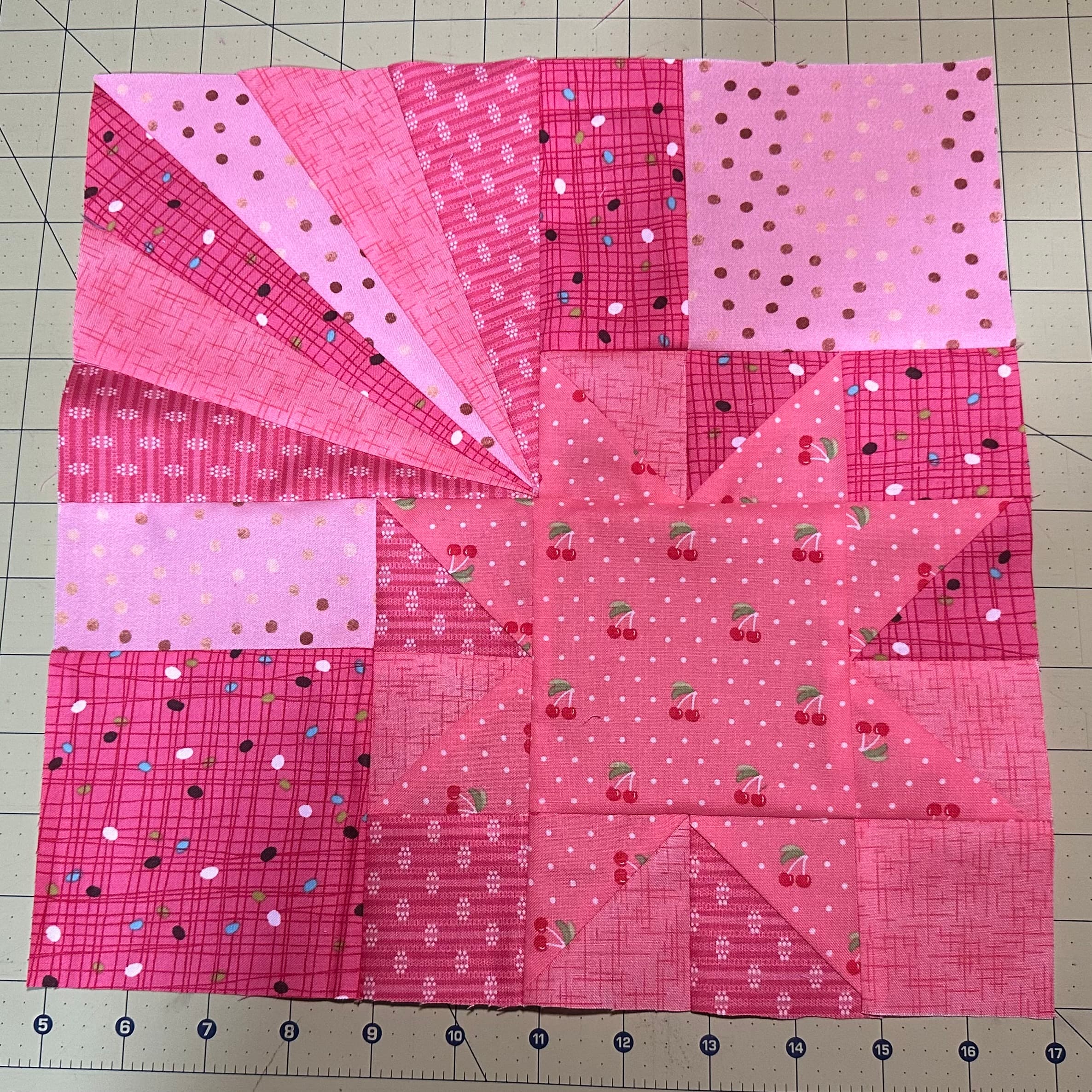 Quilt block by Sara