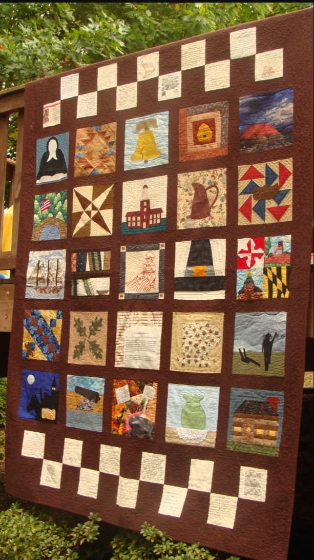 Classic Colonial — Revolutionary War quilt 1