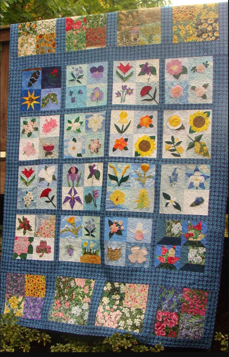 Teresa's Nifty Fifty 18 quilt
