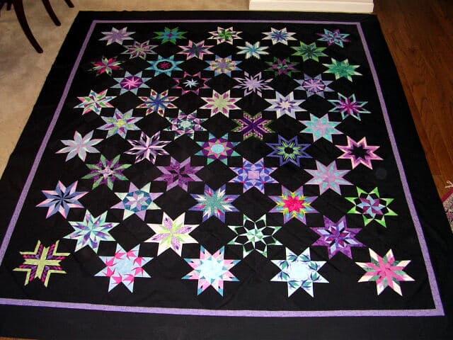 NF22 — Carol Doak Stars quilt 1