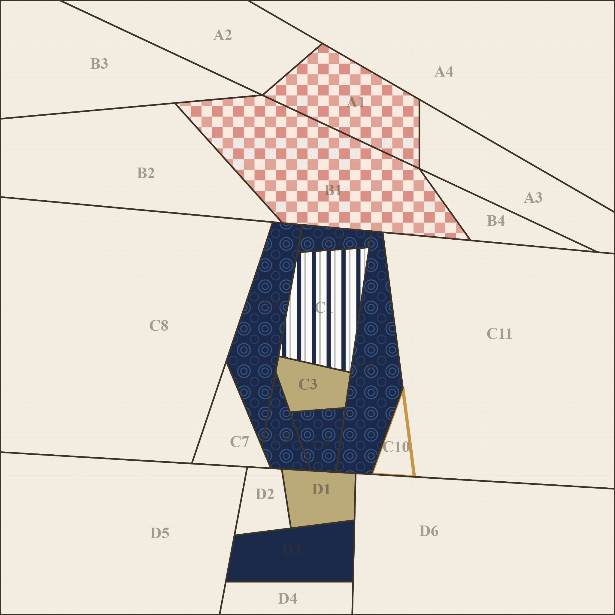 Easy Sunbonnet Sam FPP